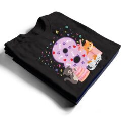 Kids 8th Birthday Girl cute Cat outfit 8 years old bday party T Shirt - Dream Art Europa