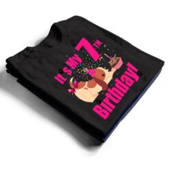 Kids it's my 7th birthday dog puppy lover (girl) 7 years old T Shirt - Dream Art Europa