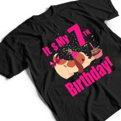 Kids it's my 7th birthday dog puppy lover (girl) 7 years old T Shirt - Dream Art Europa