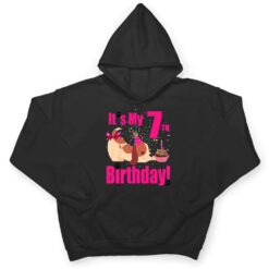 Kids it's my 7th birthday dog puppy lover (girl) 7 years old T Shirt - Dream Art Europa