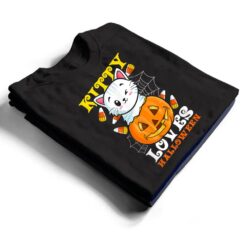 Kitty Loves Halloween Funny Scary And Spooky Halloween Cat T Shirt - Dream Art Europa