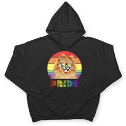 LGBTQ Pomeranian Dog Rainbow Gay Pride T Shirt - Dream Art Europa