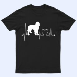 Labradoodle Dog My Heartbeat EKG Dogs My Cardio T Shirt