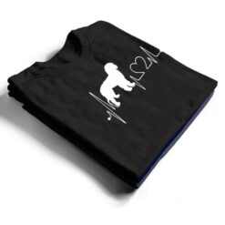 Labradoodle Dog My Heartbeat EKG Dogs My Cardio T Shirt - Dream Art Europa