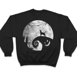 Labrador Dog And Moon Halloween Costume Dog Lover Funny T Shirt - Dream Art Europa