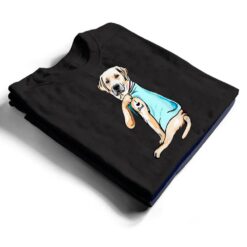 Labrador Dog Tattoo I Love Dad Father's Day Lover T Shirt - Dream Art Europa