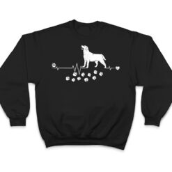 Labrador Retriever Dog Heartbeat Gift Dogs Breed T Shirt - Dream Art Europa