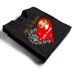 Life Is Better With A Dog - Beagle Design T Shirt - Dream Art Europa