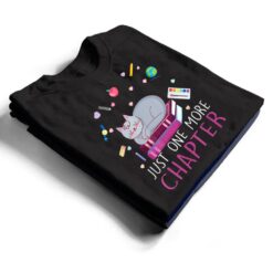 Lovely Kitten Book And Cat Lover One More Chapter T Shirt - Dream Art Europa