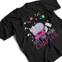 Lovely Kitten Book And Cat Lover One More Chapter T Shirt - Dream Art Europa