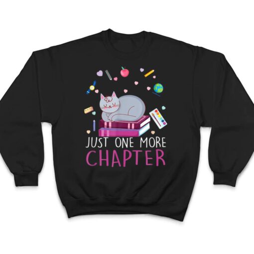 Lovely Kitten Book And Cat Lover One More Chapter T Shirt