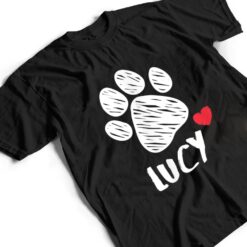 Lucy My Dog Lucy I love My Dog Lucy Puppy Love Dog Lover T Shirt - Dream Art Europa