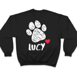 Lucy My Dog Lucy I love My Dog Lucy Puppy Love Dog Lover T Shirt - Dream Art Europa