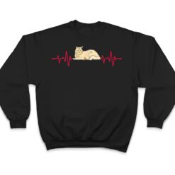 Maine Coon Cat Heartbeat T Shirt - Dream Art Europa