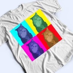 Maine Coon Cat Pop Art T Shirt - Dream Art Europa