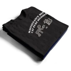 Maintenance Dept Cat Puke Division T Shirt - Dream Art Europa