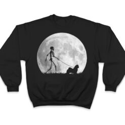 Maltese Halloween Skeleton Funny Dog T Shirt - Dream Art Europa