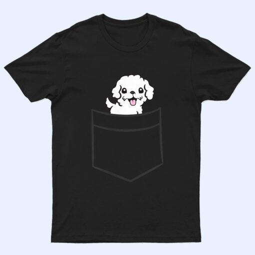 Maltipoo Dog In The Pocket Funny Maltipoo T Shirt