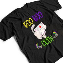 Mardi Gras Boo Boo Crew Nurse Cat Funny For Nurses Gifts T Shirt - Dream Art Europa