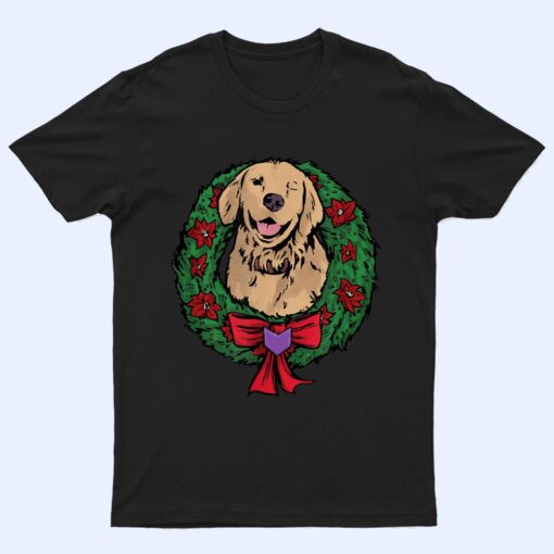 Marvel Hawkeye Lucky the Pizza Dog Holiday Wreath T Shirt