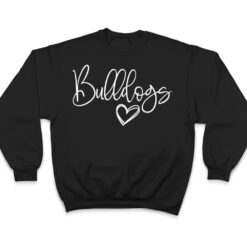 Mascot Sports School Spirit Bulldogs Back to School T Shirt - Dream Art Europa