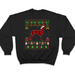 Matching Buffalo Plaid Ugly Weimaraner Dog Christmas Pajama T Shirt - Dream Art Europa