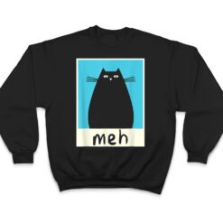 Meh Cat Shirt Meow Kitty Cat Lover Japanese Cat Kawaii Anime T Shirt - Dream Art Europa