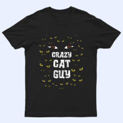 Mens Crazy Cat Guy & Cat Daddy T Shirt