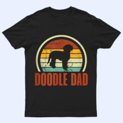 Mens Doodle Dad Dog Dad Goldendoodle Labradoodle Retro T Shirt