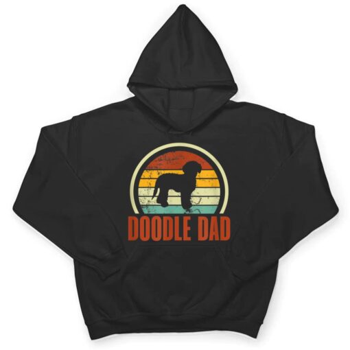 Mens Doodle Dad Dog Dad Goldendoodle Labradoodle Retro T Shirt