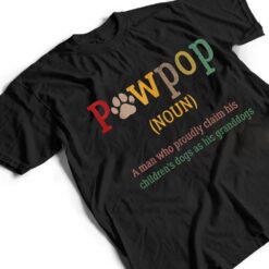 Mens Funny Pawpop Definition Dog Dad Paw Papa Dogs Lover Grandpa T Shirt - Dream Art Europa