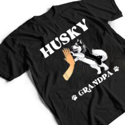 Mens Husky Grandpa Dog Dad Lover T Shirt - Dream Art Europa