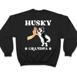 Mens Husky Grandpa Dog Dad Lover T Shirt - Dream Art Europa