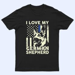 Mens I Love My Dogs German Shepherd Dog T Shirt