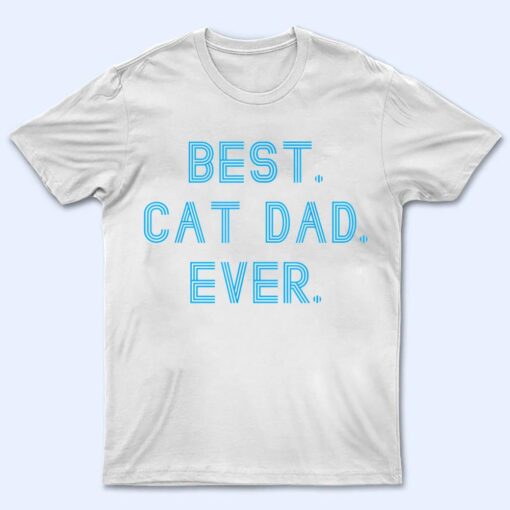 Mens Men's Cat Dad Gift T Shirt