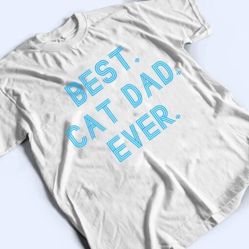 Mens Men's Cat Dad Gift T Shirt