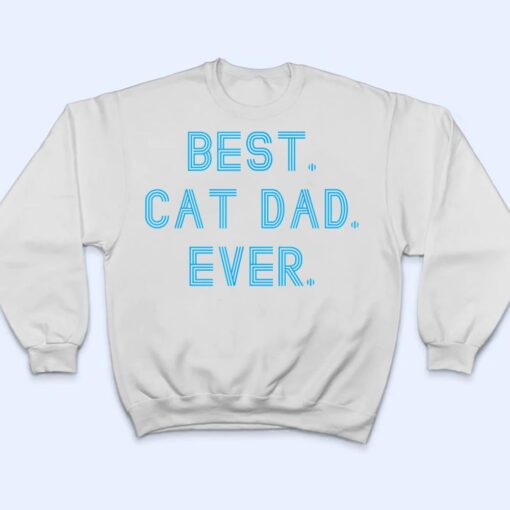 Mens Men's Cat Dad Gift T Shirt