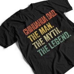 Mens Vintage Chihuahua Dad - The Man Myth Legend Dog Lover T Shirt - Dream Art Europa