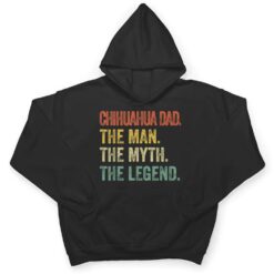 Mens Vintage Chihuahua Dad - The Man Myth Legend Dog Lover T Shirt - Dream Art Europa