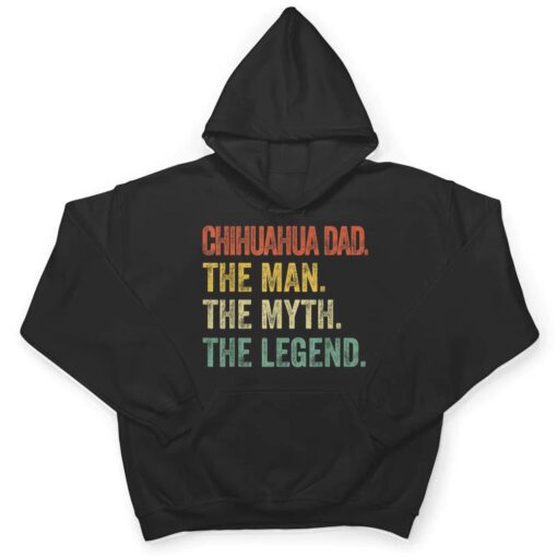 Mens Vintage Chihuahua Dad  - The Man Myth Legend Dog Lover T Shirt