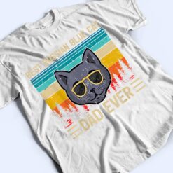 Mens Vintage Funny Best Russian Blue Cat Dad Ever Father's Day T Shirt - Dream Art Europa