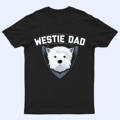 Mens Westie Dad Dog Owner West Highland White Terrier T Shirt