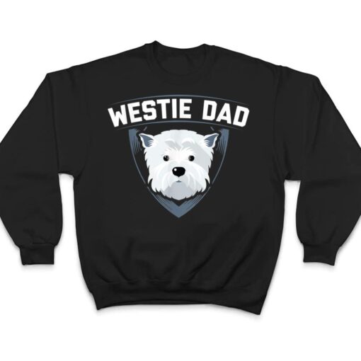 Mens Westie Dad Dog Owner West Highland White Terrier T Shirt