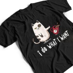 Meow I Do What I Want Vintage Black Cat Red Cup Funny My Cat Ver 2 T Shirt - Dream Art Europa