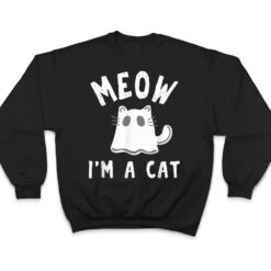 Meow I M A Cat Halloween Costume T Shirt - Dream Art Europa