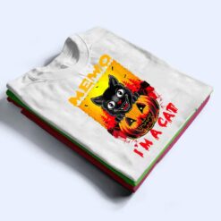 Meow I M A Cat Spooky Black Cat Halloween Costume T Shirt - Dream Art Europa