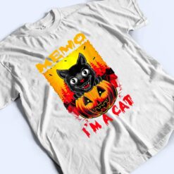 Meow I M A Cat Spooky Black Cat Halloween Costume T Shirt - Dream Art Europa