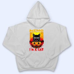 Meow I M A Cat Spooky Black Cat Halloween Costume T Shirt - Dream Art Europa