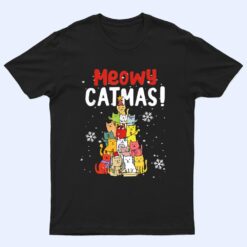 Meowy Catmas Christmas Cat T Shirt