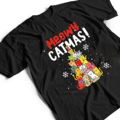 Meowy Catmas Christmas Cat T Shirt - Dream Art Europa